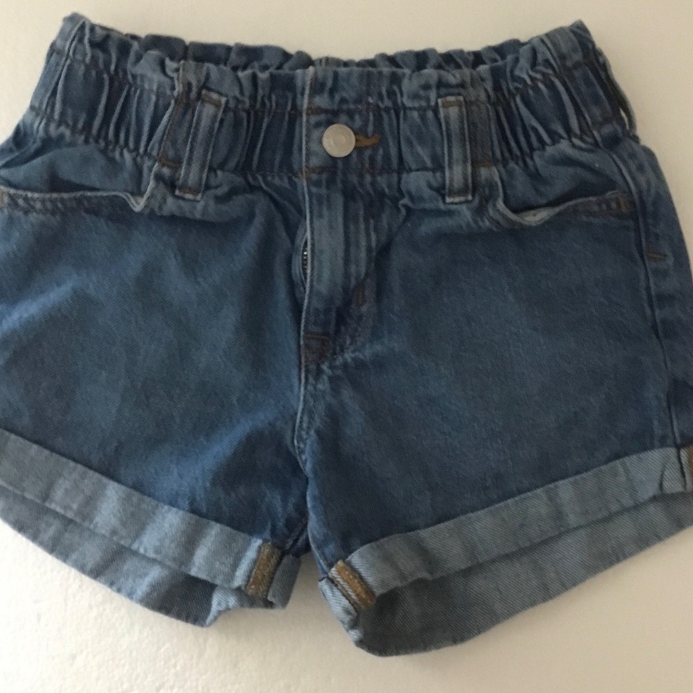 Cat & Jack Medium Blue Elastic Waist Denim Shorts